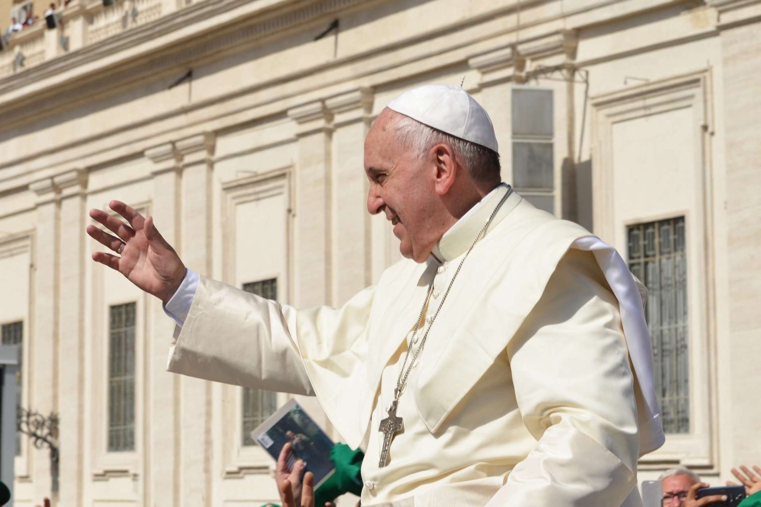 Papež František mluvil o válce na Ukrajině