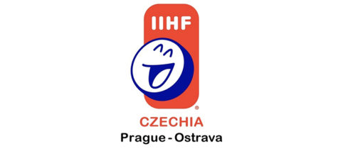 Logo mistrovství světa 2024 v hokeji v Praze a Ostravě