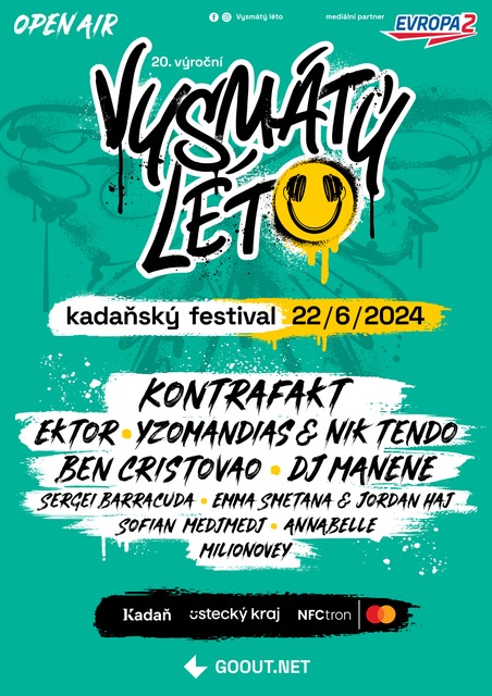 Festival Vysmátý léto 2024 a program